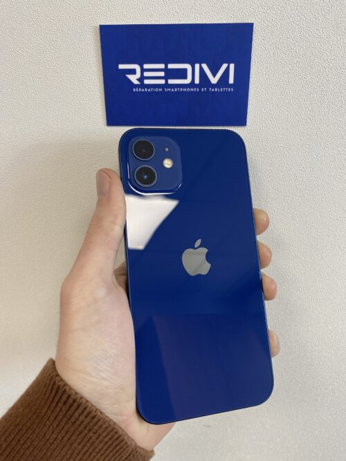 iPhone 12 Bleu 64Go reconditionné par REDIVI à Nantes