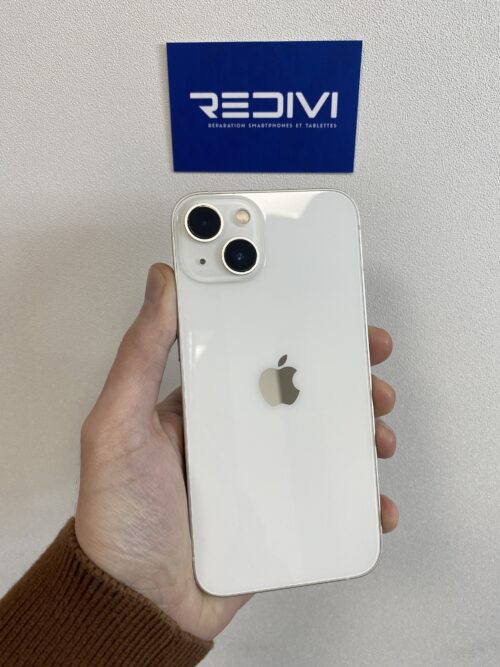 iPhone 13 Blanc reconditionné avec batterie Neuve.